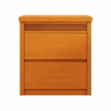 Imagem de Mesa de cabeceira 2 gavetas 100%MDF  Paolo - Bettio Móveis