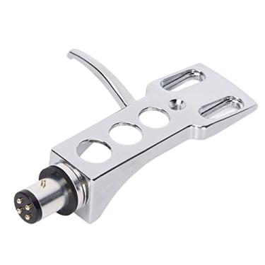 Imagem de PUSOKEI Cartuchos de cabeça para toca-discos de vinil com 4 fios de chumbo, capa de cabeça de Phono para substituição LP Tonearm para tocadores de discos de vinil