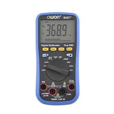 Imagem de Tingpai Multímetro B35T + BT com registro offline de 6000 contagens Testador elétrico de fa a automática True RMS com luz de fundo Tela LCD Tensão AC DC Detector de corrente Medição de