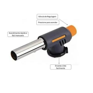 Imagem de Maçarico  Culinario Gás Butano C/ Ajuste E Acendimento Automático Kouf