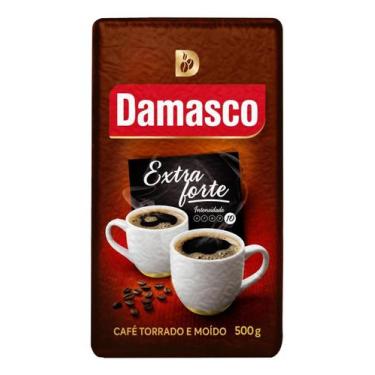Imagem de Cafe Torrado e Moido a Vacuo Extraforte Damasco Pacote 500g