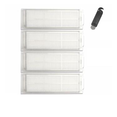 Imagem de Compatible With Xiaomi Mi Robot Vacuum Mop Pro 3C 2S STYTJ02YM Spare Hepa Filter Side Main Brush Cover Mop Holder Accessories Parts(4 Hepa Filter)
