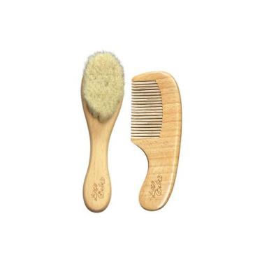 Imagem de Kit pente e escova laço bebê bambu - LACO BEBE, BAMBU, UNICO