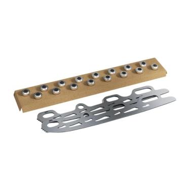 Imagem de menolana 2 Lâminas de Patinação Resistentes com 16 Plugs de Borda para Conversão, Compatíveis com Patins Profissionais, Cor, S