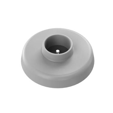 Imagem de Plástico branco/cinza DZ75 base de suporte para câmera cardan suporte base peças de substituição para DJI OM5