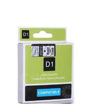 Imagem de Fita Rotulador Aplicável Dymo D1 45010 Incolor 12Mm - Generica