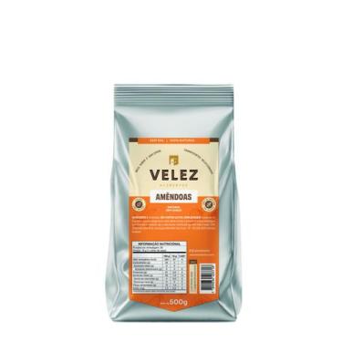 Imagem de Amendoa Sem Casca Crua Velez 500G