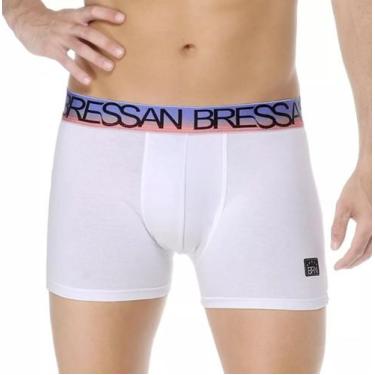 Imagem de Cueca Boxer Bressan Microfibra Elástico Sublimado Kit Com10 cuecas, So
