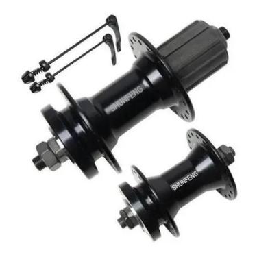 Imagem de Cubo Aluminio Completo Freio Disco K7 Dian/Tras 32F Shengfu