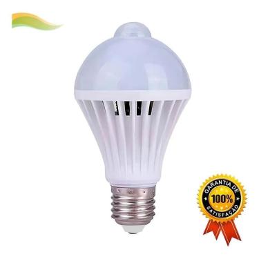 Imagem de Lâmpada Led Sensor De Movimento Branco Frio 12W