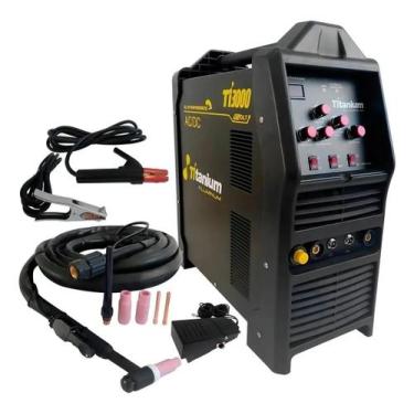 Imagem de Máquina Inversora De Solda Tig-3000 Ac/dc Titanium, Preto, Tig-3000