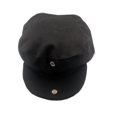 Imagem de Boné Boina Chapéu Masculina Italiana tecido Macio botão Estilo Celebri