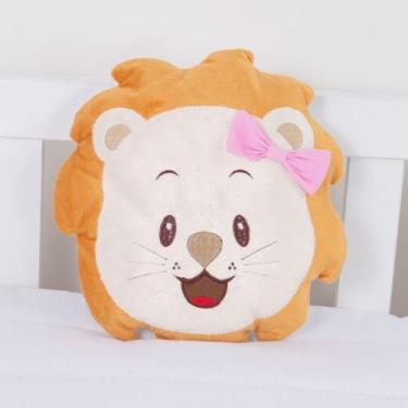 Imagem de Almofada Travesseiro Safari Com Refíl Bichinhos de Pelúcia Decoração I