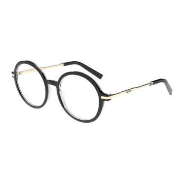 Imagem de Armação De Óculos Colcci Helo C6182a9452 Preto Brilho, Preto, 52