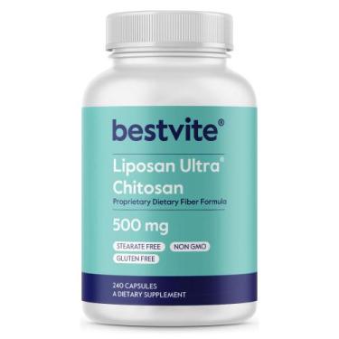 Imagem de Suplemento BESTVITE Liposan Ultra Quitosana 500mg - 240 Cápsulas