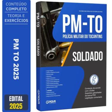 Imagem de Apostila Pm To 2025 - Soldado - Nova Concursos