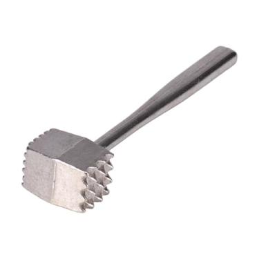 Imagem de Amaciador de Carne Profissional, Martelo Batedor de Carne com Lâminas - Alumínio Inteiriço Reforçado 21cm