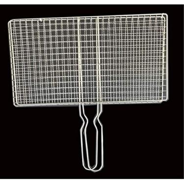 Imagem de Cesta de churrasqueira, grelha para churrasco, clipe de malha de churrasco, clipe de rede de peixe grelhado, kebab, peixe grelhado, carne, churrasqueira, clipe de vegetais grelhados