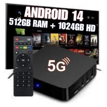 Imagem de Aparelho Full Box Streaming Converte Tv normal em Smart Pro - Generica