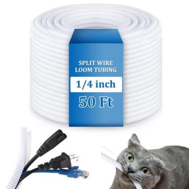 Imagem de Tubo Corrugado para Fios Kanayu 6,5 mm 15 m Retardante de Chamas Branc
