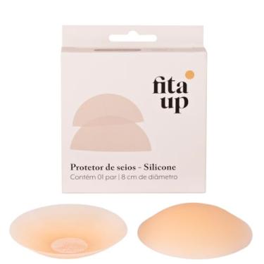 Imagem de Protetor de Mamilo de Silicone Ultra-fino - Fita Up (Creme)