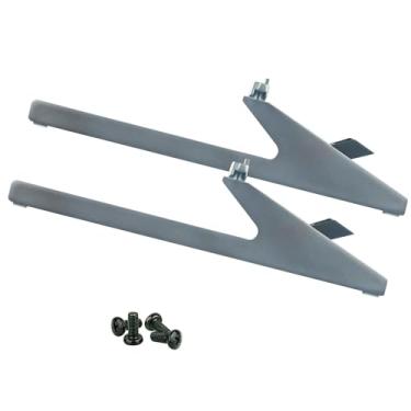 Imagem de Suporte de base de substituição para Hisense Smart TV 65U8H 65U8HQTUK, pernas de TV antiderrapantes para Hisense 65 polegadas 4K Smart QLED Google TV 65U8H 65U8HQTUK, suporte de TV de mesa para