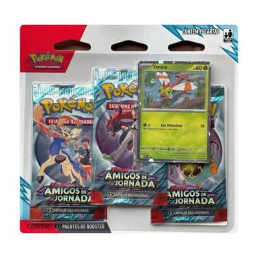 Imagem de Pokemon Blister Triplo Escarlate e Violeta Amigos de Jornada Yanma TCG