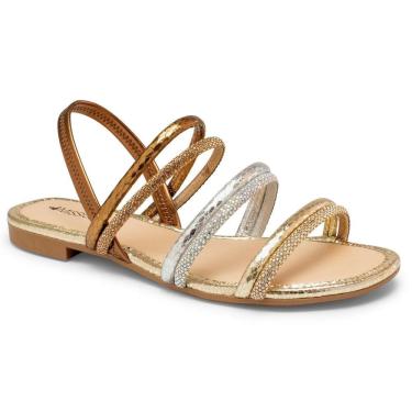 Imagem de Sandália Rasteira Feminina Calce Fácil Mississipi ME471