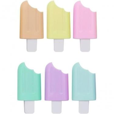 Imagem de Caneta Marcadora Marca Texto Hidrocor Para Pintura De Arte Aquarela Material Escolar Modelo picolé