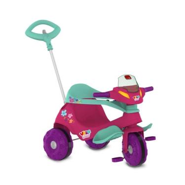 Imagem de Triciclo Velobaby G2 Passeio e Pedal rosa