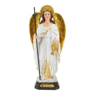 Imagem de Imagem Enfeite Resina Arcanjo São Rafael - 40cm