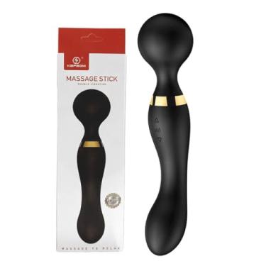 Imagem de Vibrador Feminino Clitóris Brinquedo Erótico Massageador Elétrico Portátil Recarregável USB 8 Velocidades Ajustáveis Preto