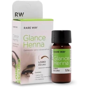 Imagem de Henna Para Sobrancelha Glance- Rare Way 3,5g, LOIRO ESCURO