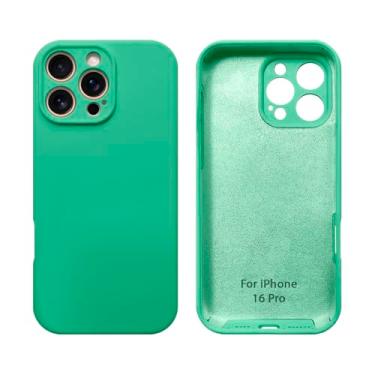 Imagem de Capinha Compativel com iPhone 16 Pro Com Proteção de Camera em Silicone com Interior Aveludado