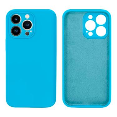 Imagem de Capinha Compativel com iPhone 14 Pro Max Com Proteção de Câmera em Silicone com Interior Aveludado