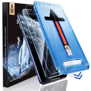 Imagem de Protetor de tela MAGIC JOHN de vidro temperado iPhone 11 Pro/X/XS