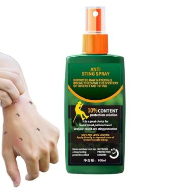 Imagem de Repelente de para Exterior | Alívio de Comichão para Piquenique | Repelente de 100 ml para Jardim, Campismo, Casa, Relvado, Pátio, Viagens, Interiores, Caminhadas e