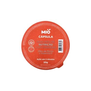 Imagem de Máscara de Nutrição Capilar Mió Óleo de Rícino e Vitamina E Cápsula 20g