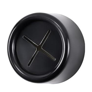 Imagem de Suporte autoadesivo para toalha de prato – Gancho de toalha sem perfuração para armário de cozinha, bancada, trailer ou garagem, preto