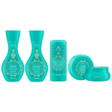 Imagem de Kit Amend Óleos Árabes Shampoo Condicionador Máscara Balm