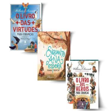 Imagem de Kit: O Livro das Virtudes para Crianças + O Livro dos Heróis + Enquant