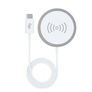 Imagem de Carregador Para Celular Por Indução Magnético Sem Fio ELG WQ2WH 15w