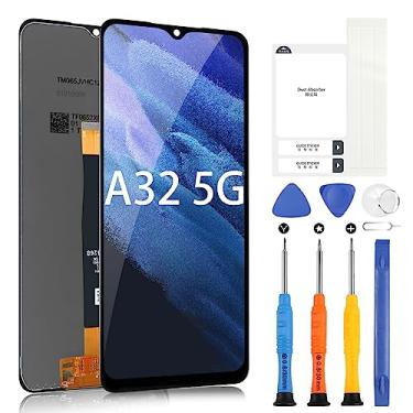 Imagem de Substituição de tela para tela LCD Samsung Galaxy A32 5G, substituição de tela LCD para Samsung A32 5G A326U 16.5 cm touch screen digitalizador com kits de reparo (não para A32 4G A325 e A326B)