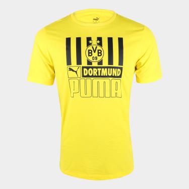 Imagem de Camiseta Borussia Dortmund Puma Ftblcore Masculina-Masculino