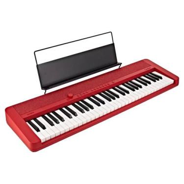 Imagem de Teclado Casio Casiotone CT-S1 61 teclas Bluetooth Vermelho *