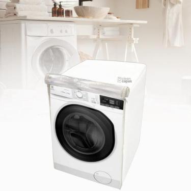 Imagem de Capa para secadora electrolux 12kg premium care transparente - Clean C