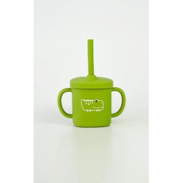 Imagem de Copo Silicone Bebe Jacaré  Pippo