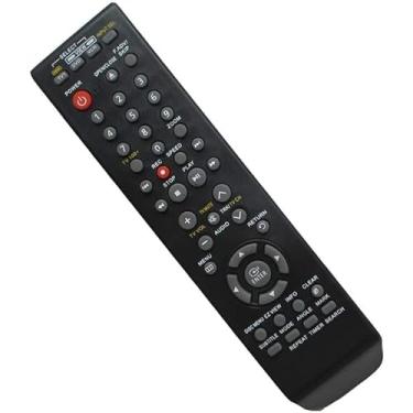 Imagem de Controle remoto de substituição geral adequado para AK59-00084A AK59-00052B DVD-VR375 DVD-VR375A DVD-VR330 DVD-VR335 DVD-V9700 DVD-V8650 DVD-V9800 AK59-00008X DVD-V5600 DVD-V8650 DVD-V9800 AK59-00008X