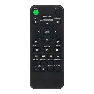 Imagem de ECONTROLLY Controle remoto de substituição RM-SF150 compatível com Sony Remote RM-SF150 MHCF15 MHCF150 MHCMC1 MHCML1 HCD-F150 HCD-F150AV HCD-MC1 MHC-F150 MHC-FR10 MHC-MC1