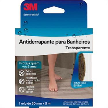 Imagem de Fita Anti-Derrapante 3M P/Area Umida 5X50Mm